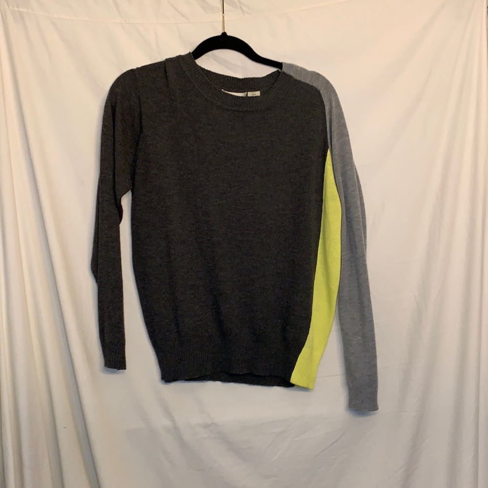 Super soft neon stripe sweater